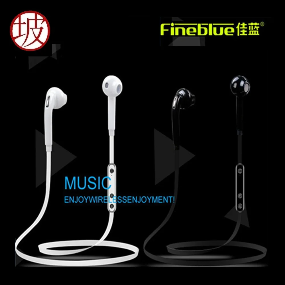 

FineBlue FS7 Stereo Blutooth Headset Wireless Headphone Answer Call Listen Music Sport Earphone For IOS Android Retail Box