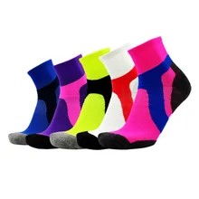 Мужские носки для велоспорта высокого качества, профессиональные спортивные носки для велоспорта, походные носки, защищающие ноги, дышащие впитывающие влагу для велосипедного спорта, носки