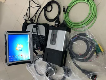 

MB Star C5 2020 SD Connect C5 with newest software v2020.3 diagnostic tool mb star c5 vediam/X/DSA/DTS with CF19 Laptop