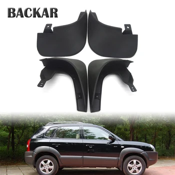 

Backar 1Set/4Pcs Car Front Rear Mudguards For 2005 2006 2007 2008 2009 Hyundai Tucson Accessories Mudflaps Fender Mud Flaps
