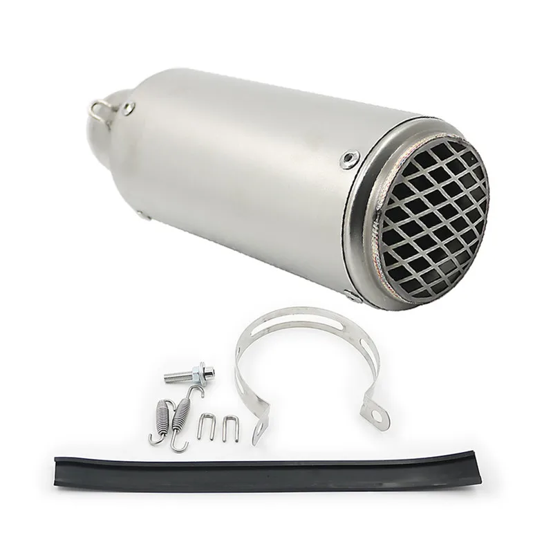 

Universal Motorcycle Exhaust Muffler Pipe SC GP Motocross Escape Slip-on Exhaust Carbon Fiber Exhaust Pipe Muffler 51mm