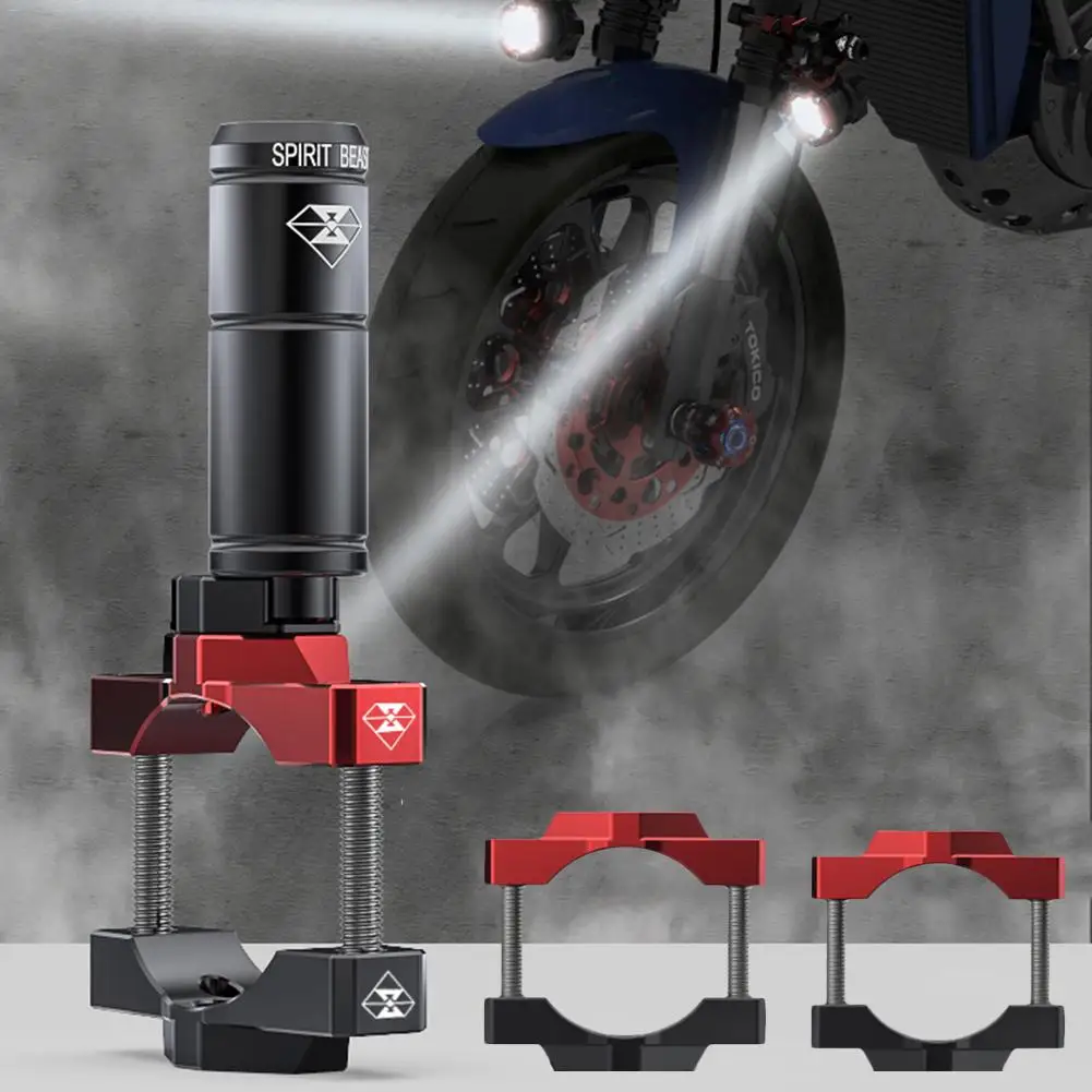 Comprar Soporte de barra de extensión accesorios de modificación de focos luces todoterreno de motocicleta soporte de lámpara fijo externo accesorio de iluminación