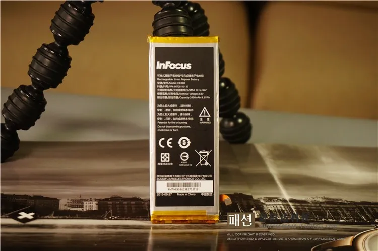 Аккумулятор для InFocus HE305 2450 мАч для мобильного телефона Infocus V5 M560