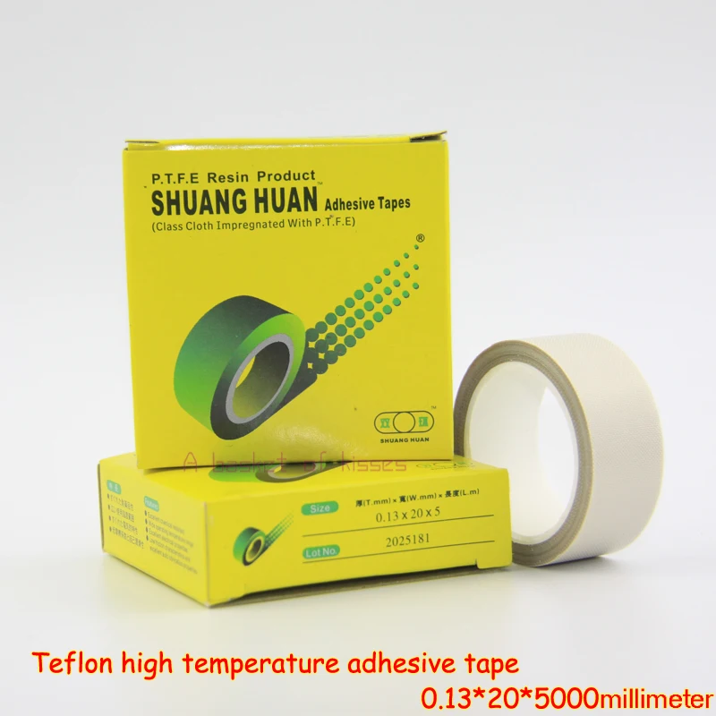

20 mm wide multi-purpose Teflon high temperature environment using adhesive tape