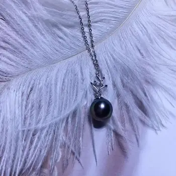 

2 COLOR 925 Sterling Silver Pendant Set Component Findings Women's Parts for Oyster Edison Pearl Coral Jade Beads Stones