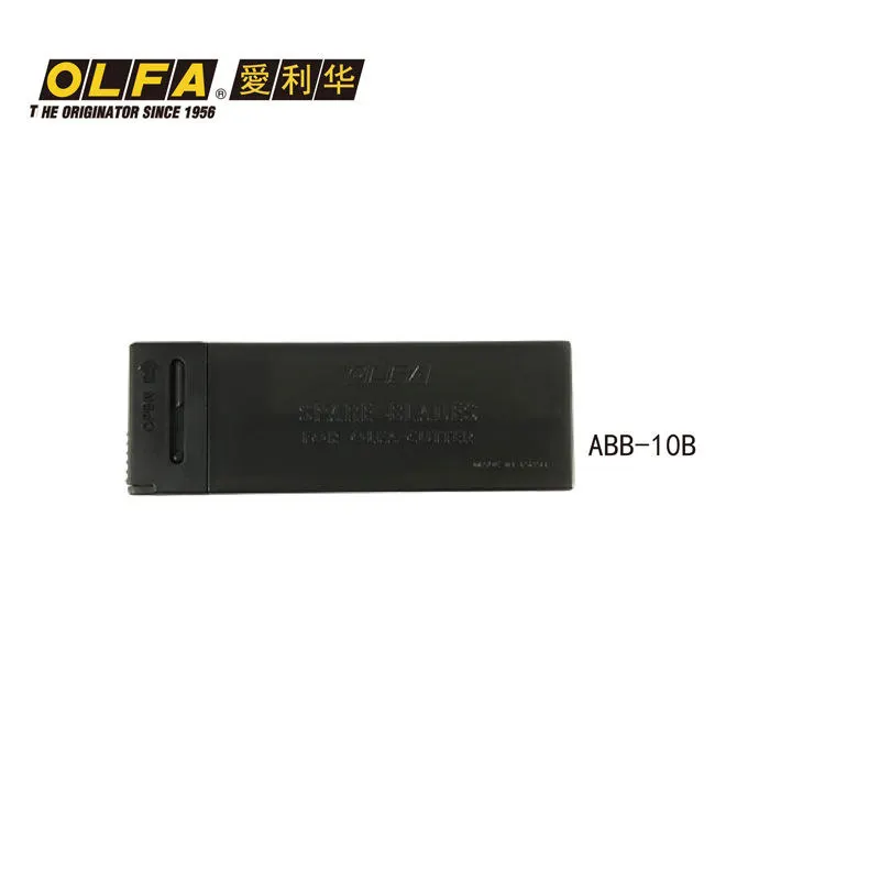 Лот OLFA art blade ASBB-10 ABB-10 ABB-50 9 мм черное лезвие, маленькое черное супер острое лезвие ASBB-10 ABB-10 ABB-50 - Цвет: ABB-10