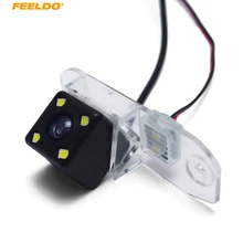 Feeldo Авто CCD Парковка Реверсивный Резервное копирование Камера с LED для Volvo c70 я II V70 II III XC70 заднего вида Камера # am5444