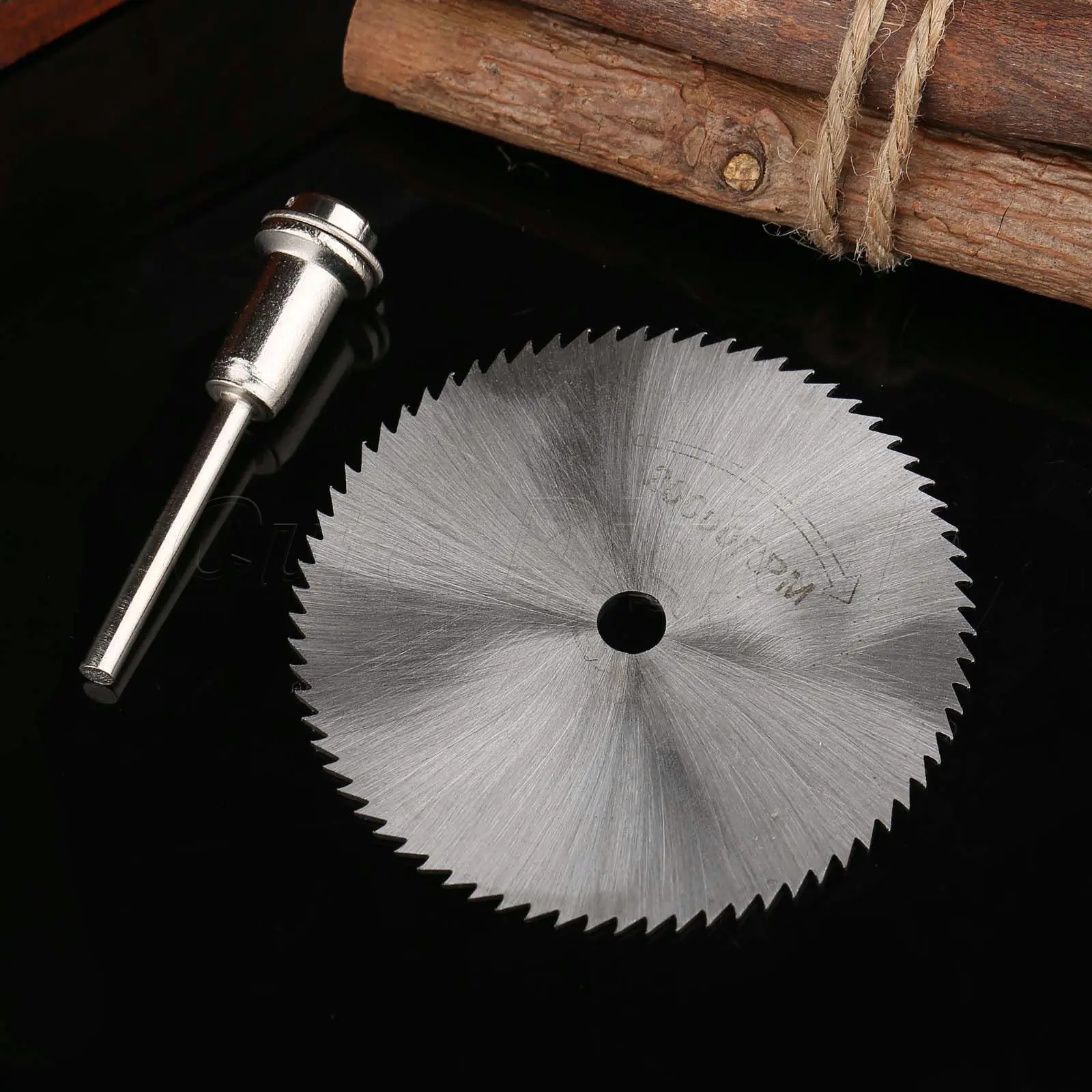 60mm Diamond Cutting Disc Mandrel Mini Circular Saw Blade Electric Saw for Drill Steel Rotary Cutting Tool Dremel Accessories
