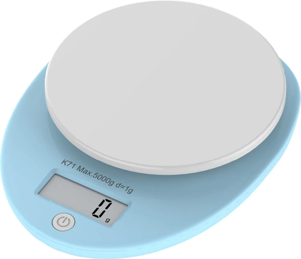 5kg Digital Kitchen Scale Food Baking Cooking Division 1g ABS Plastic AAA Battery Tare Function LCD 5 Unit Kухонные весы | Дом и
