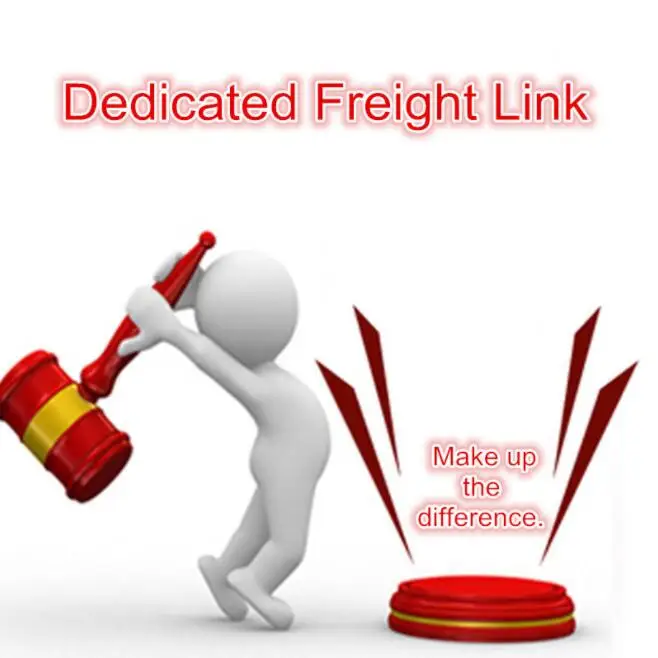 

Dedicated freight link, Make up the difference, Up freight for Hong Kong/China Post Air Mail/DHL Singapore post Tracking number