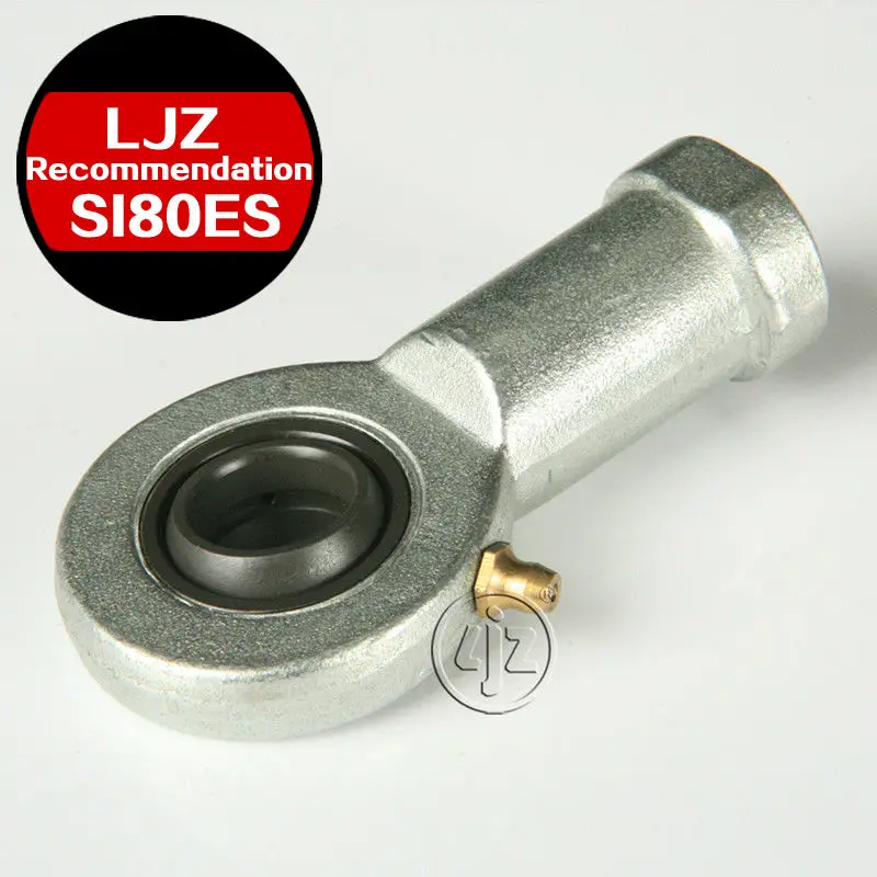 Combination of rod ends Bearings M64 4 Right and Left hand thread 80 mm ball 10