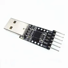1PCS 6Pin USB 2.0 to TTL UART Module Serial Converter CP2102 Replace Ft232 Adapter Module