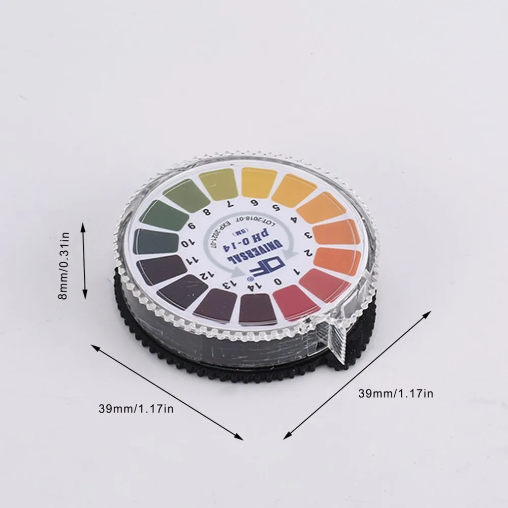 

5m 0-14 PH Test Paper Alkaline Acid Indicator Meter Roll For Water Urine Saliva Soil Litmus Accurate Testing Measuring Pool