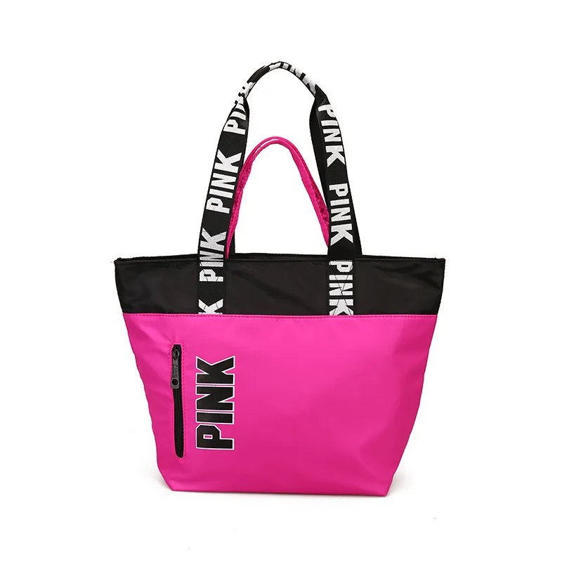 Оксфордская розовая многофункциональная уличная женская спортивная сумка, тренировочная сумка для спортзала, женские спортивные сумки, сумка для фитнеса для женщин - Цвет: ROSE