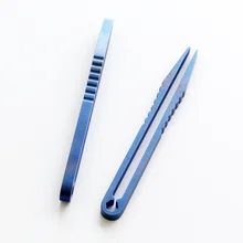 TC4 Титан Сталь промышленный Пинцет Шестерни зажим гаджет путешествия клип мини-карманный многофункциональный инструмент открытый