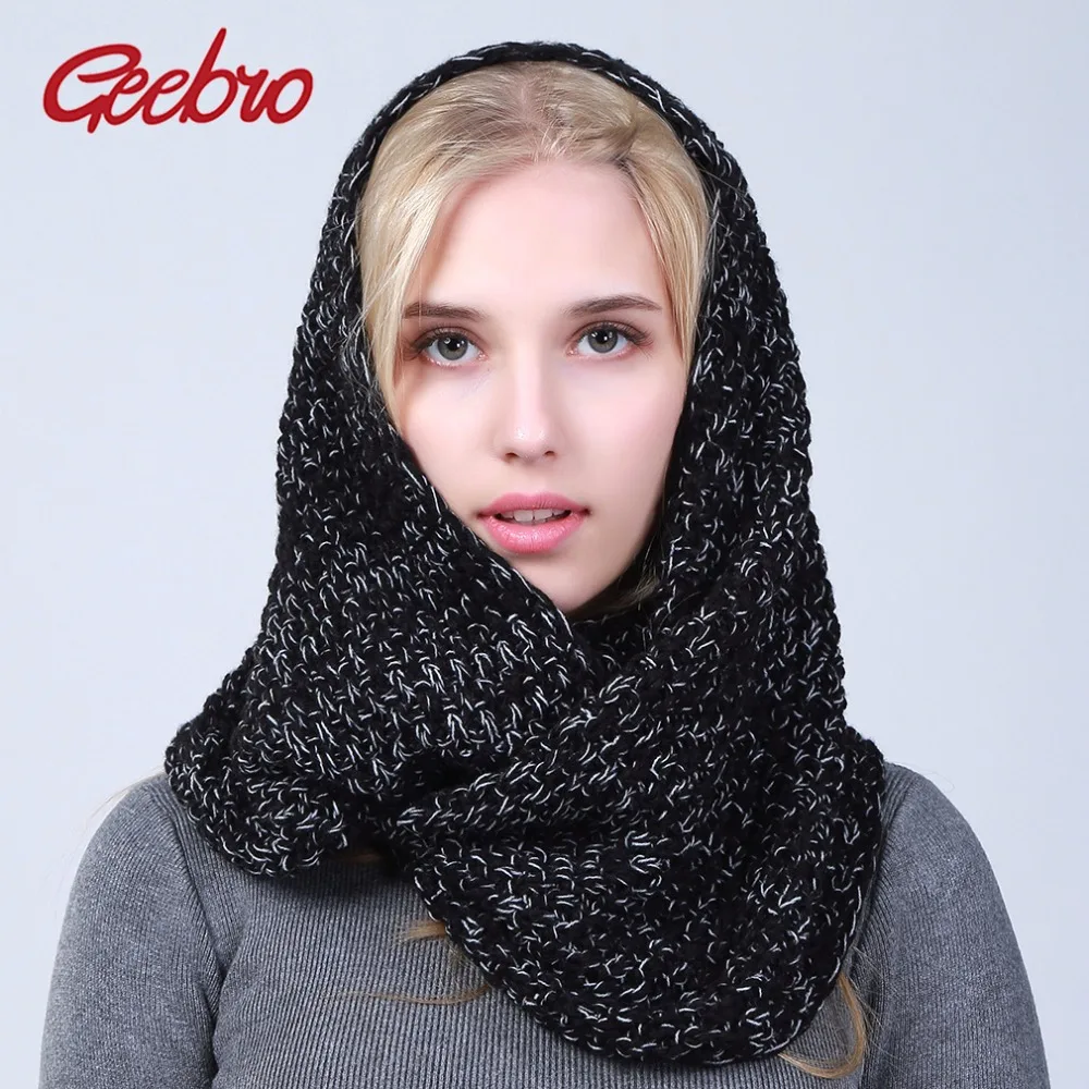 Buy Geebro Women's Candy Color Scarf Winter Casual