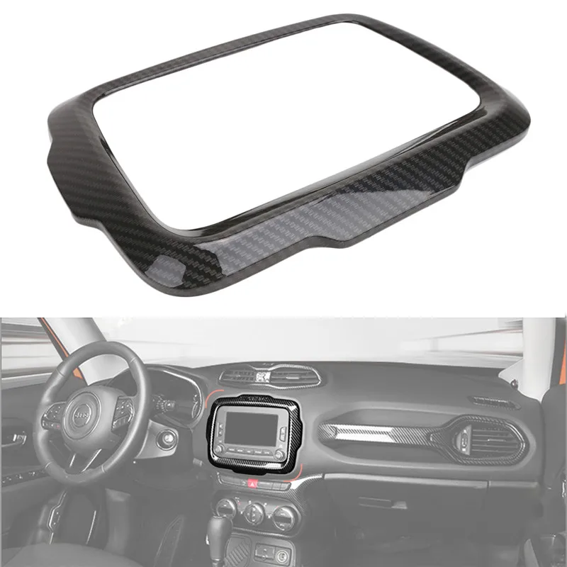 For Jeep Renegade Inner Dashboard GPS Navigation Cover 2015 2016 2017