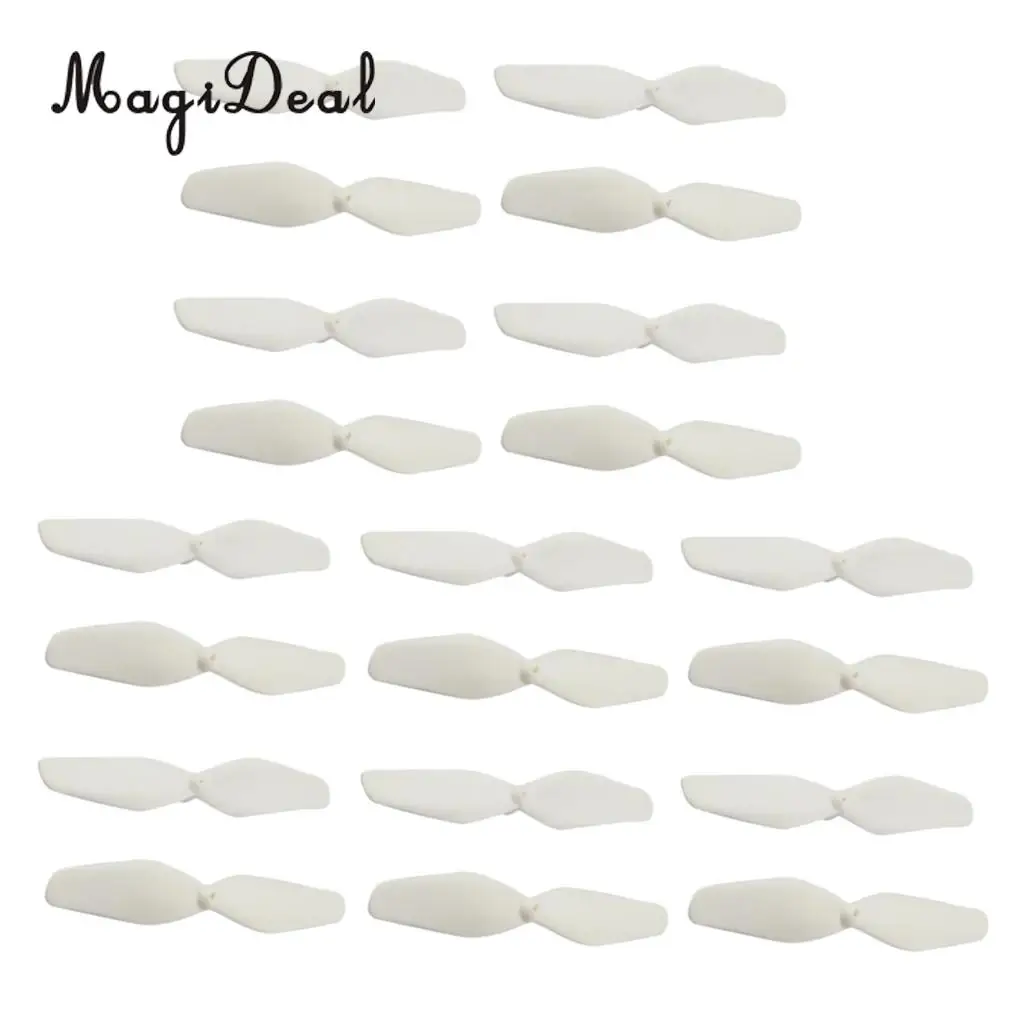 MagiDeal 20Pcs/Pack Propeller Prop CW CCW for SYMA X20 X20W RC Helicopter Quadcopter UAV Drone Spare Parts