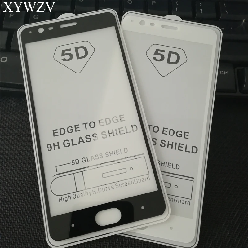 

5D Curved Tempered Glass For Oneplus 3T Screen Protector For Oneplus 3 T Protective Film For One Plus 3T Film A3000 Glass 1PCS