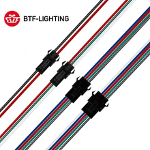 10-50 par 2pin 3pin 4pin 5pin SM złącze jst męskie i żeńskie dla 5050/3528 WS2812B WS2811 WS2813 WS2815 taśmy LED(China)