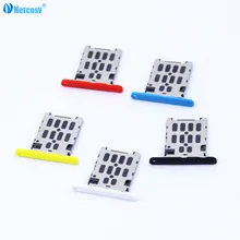 Netcosy New Black White Blue Repair Parts SIM Card Slot Tray Holder For Nokia Lumia 720 N720 Replacement Whole Sale Retail