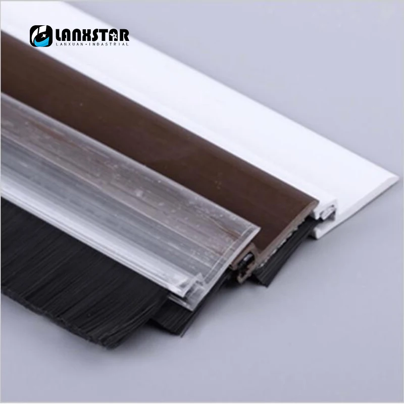 Door Bottom Sealing Strip Self-adhesive Insulation Doors and Windows Dismountable Anti-mosquito Sweep Bottom Brush Seal
