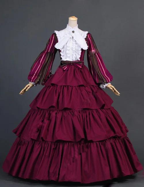 black colour ball gown