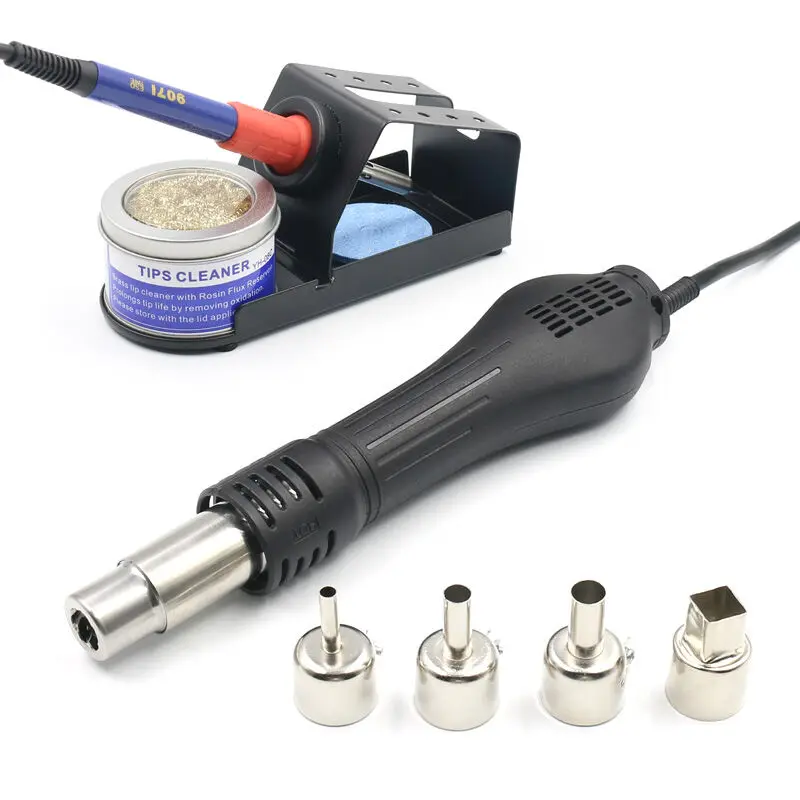 Soldering iron A-BF SS300D hot air gun Soldering station 2-in-1 large screen digital Rework station anti-static heat gun 