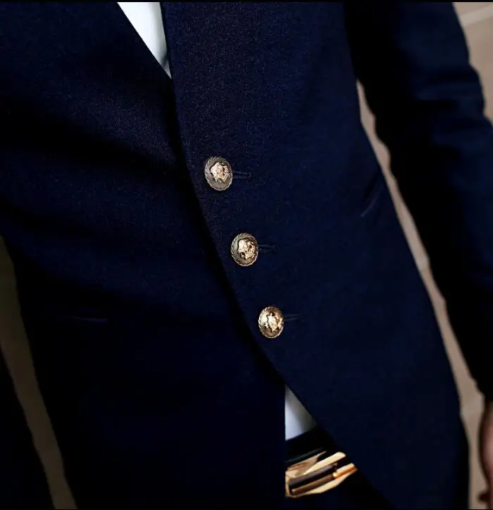 Chaqueta+ Pantalones) nueva moda de los hombres бутик плед vestido de boda traje из двух частей hombre de negocios формальный