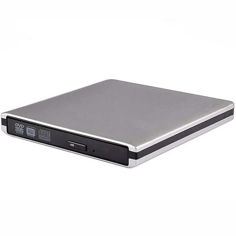USB 3.0 External DVD Drive Aluminum Alloy CD/DVD Rewriter Recorder Drives For Laptop PC Computer Macbook Windows 7/8 Q D USB 3.0 External DVD Drive Aluminum Alloy CD/DVD Rewriter Recorder Drives For Laptop PC Computer Macbook Windows 7/8 Q D