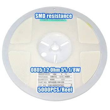 

1 Reel 0805 1.2R 1.2 Ohm 5% 1/8W SMD Resistance 5000PCS/Reel