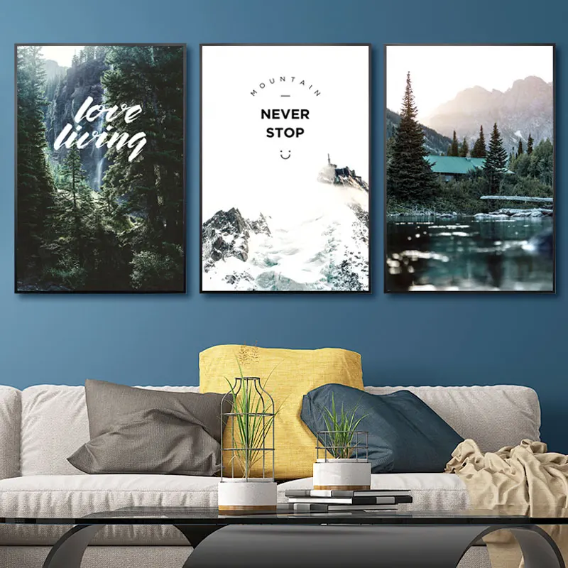 Nordic-Art-Poster-Art-Canvas-Art-Pictures-Canvas-Painting-Forest-Nordic-Style-Natural-Scenery-Surprise-Wall (1)