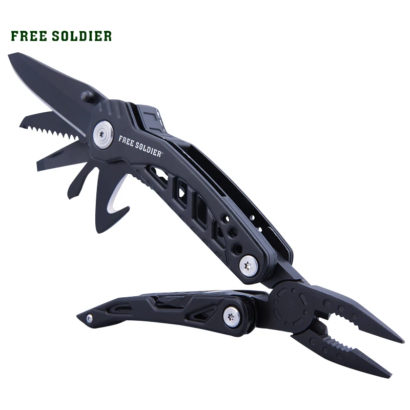 

FREE SOLDIER outdoor sports tactical multifunctional folding combination EDC knife tool for survival camping