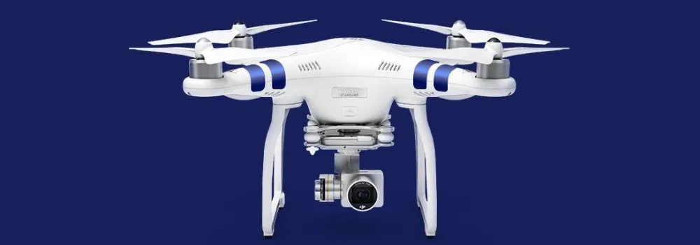 DJI Phantom 3 Standard With Extra Battery , 2.7K Hd Camera , Buildin GPS System, Live HD View, Extra Battery Option