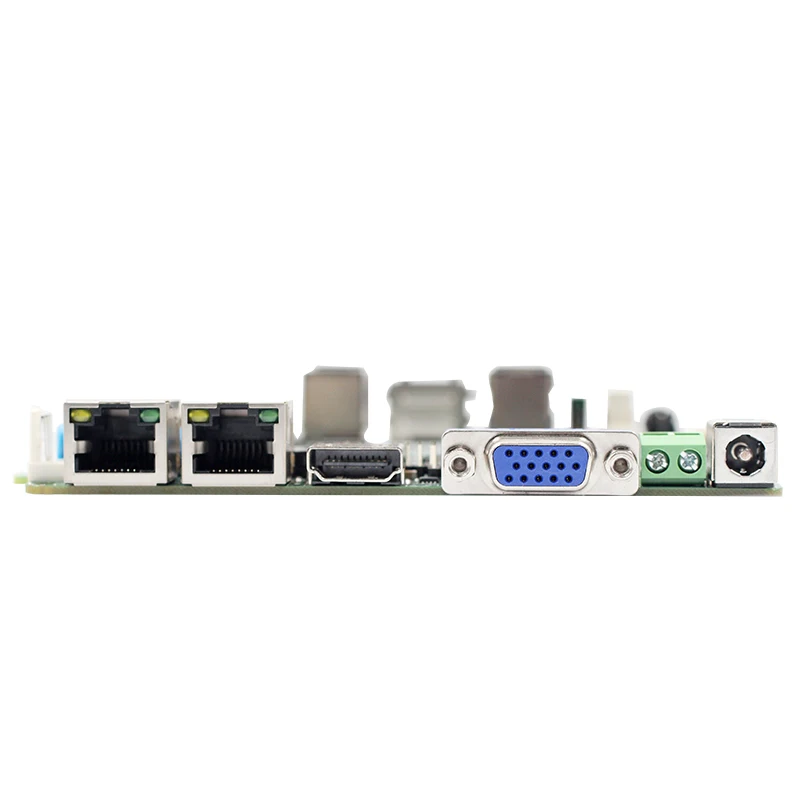 Встроенная мини материнская плата Nano 12*12 см E3845 2G/4G RAM 2 * Lan 1 RJ45 MINI PCIe 3 USB2.0/1 USB3.0