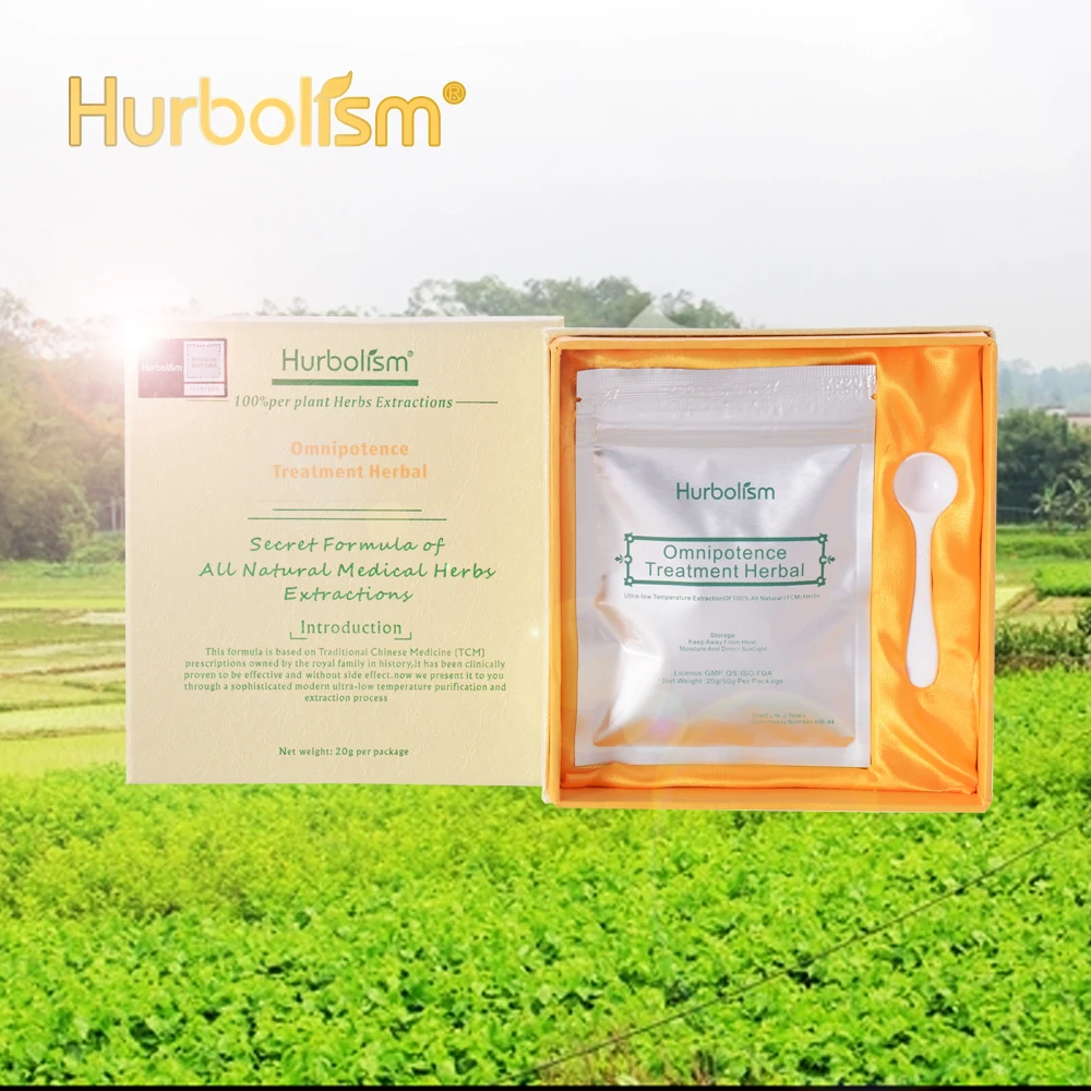 Hurbolism новое обновление TCM травяной порошок для лечения всевластии, детоксикации, очистки печенья и почек остатков и токсинов
