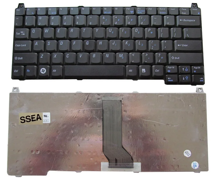 

SSEA NEW laptop US Keyboard for DELL Vostro 1310 1320 1510 1520 2510 M1310 V1310 M1510 Black laptop