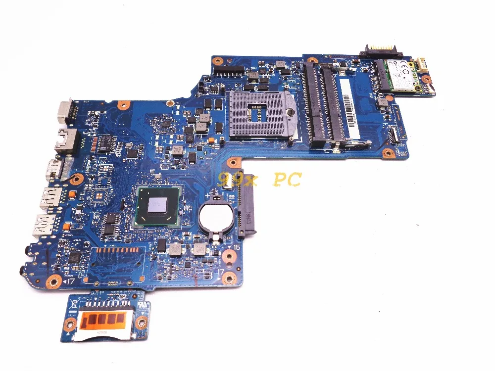 LAOKE для Toshiba Satellite C870 C875 L870 L875 Материнская плата ноутбука H000043520 SJTNV HM70 DDR3 Тесты ok |