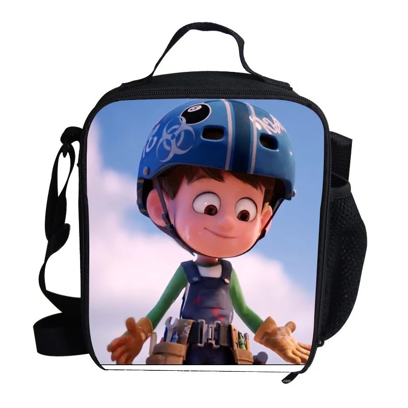 Мультфильм аист печати обед мешок Термальность для дети мальчики девочки сумка для детей и подростков