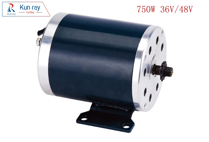 DHL FREE UNITEMOTOR MY1020 750W 36V 48V High font b Speed b font Brush DC Motor
