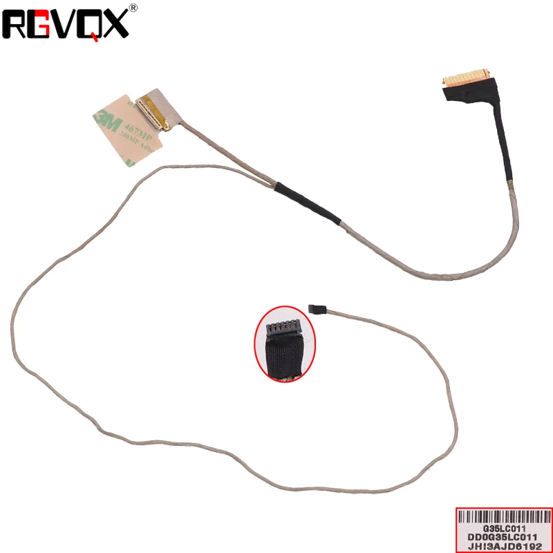 

New Laptop Cable for HP 15-AX032TX 15-AX016TX 15-AX019TX 15-BC012 PN: DD0G35LC011 Notebook LCD LVDS CABLE