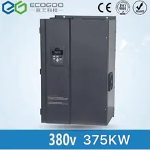 3 фазы 380 В 375KW преобразователь частоты/привод переменного тока/электродвигатель переменного тока