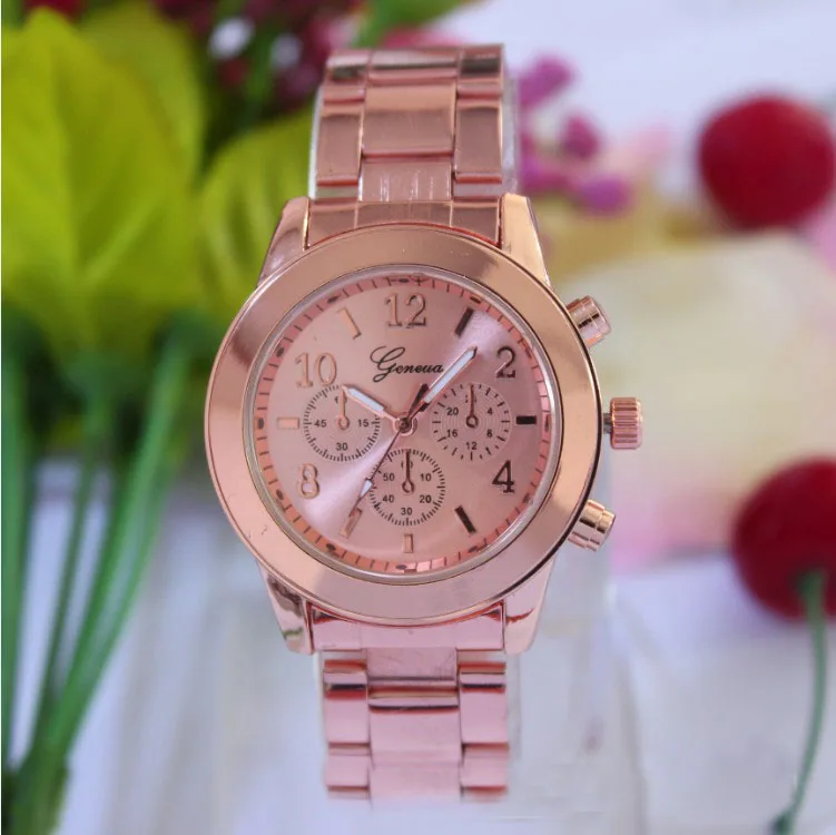 Hot NEW Fashion 4 Colors font b watches b font Geneva Ladies Women Girl Unisex High