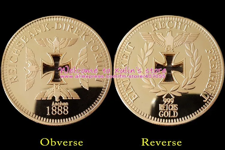 XDC0021 Years 1888 Germany Gold Coin 4