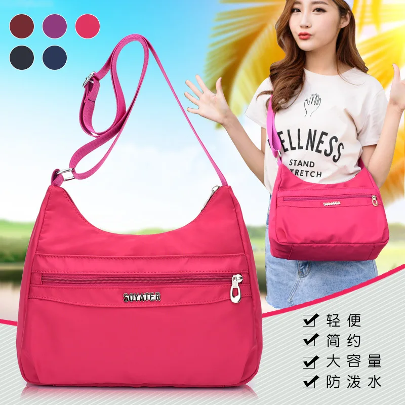 Women's Messenger Bags Ladies Nylon Handbag Travel Casual Original Bag