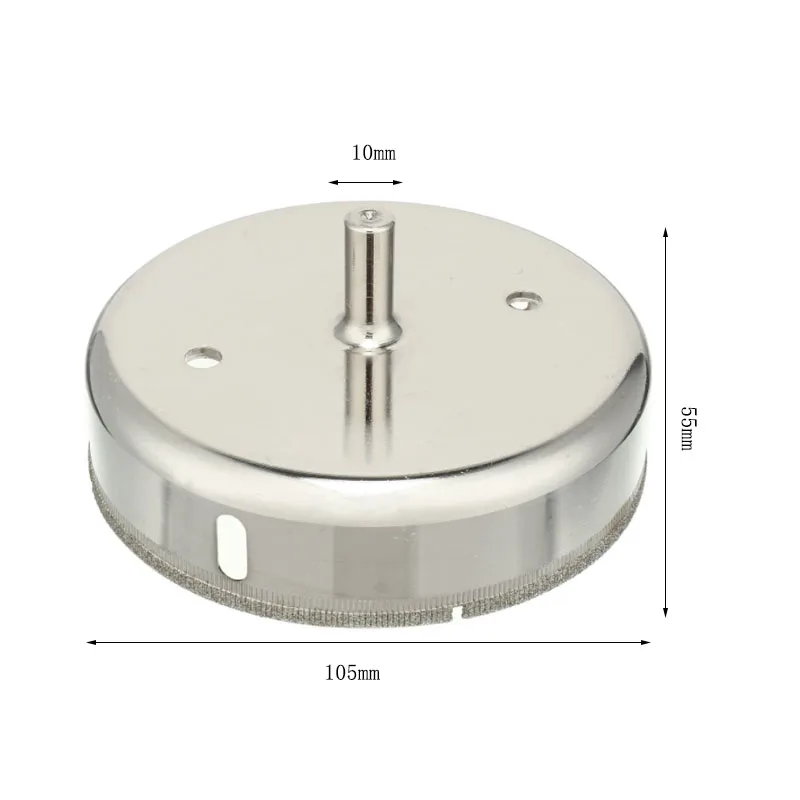 105 мм стекло с алмазным покрытием отверстие пилы сверла для керамической плитки мрамор рок фарфор