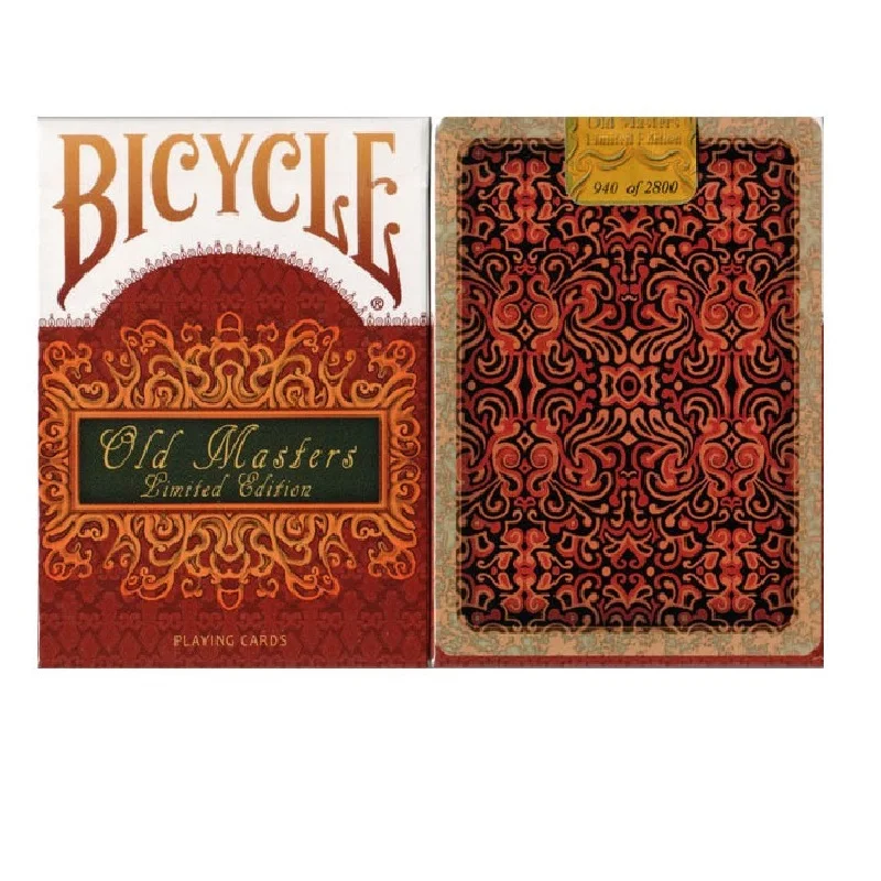 

Bicycle Old Masters Limited Edition Playing Cards Poker Size USPCC Deck New Sealed Magic Cards Magic Tricks Props for Magician