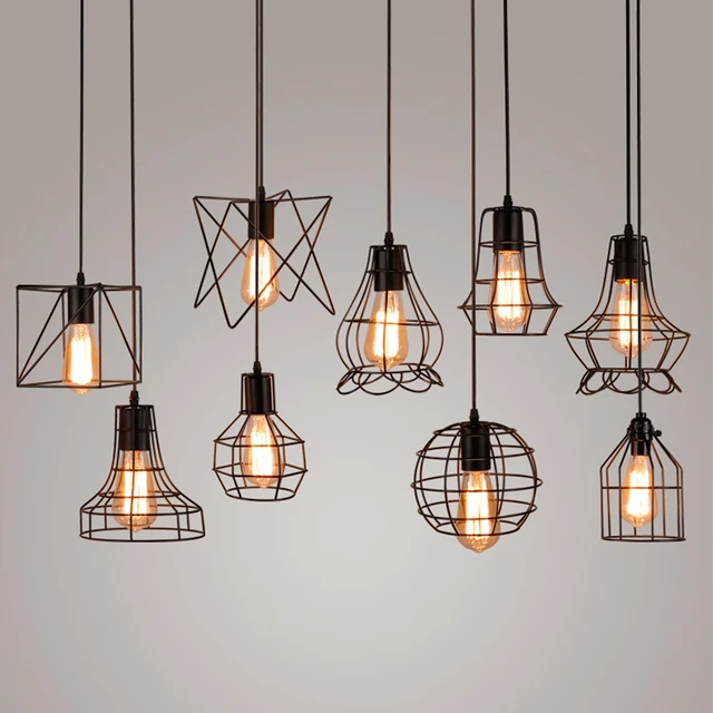 Hanging edison light fixture deals