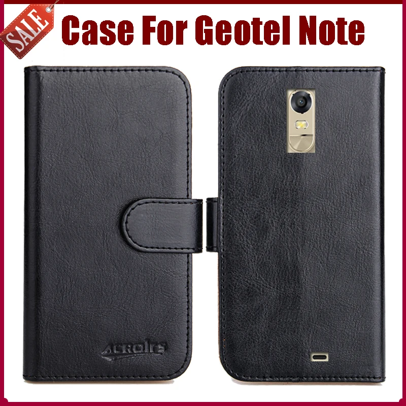 Горячая распродажа! Кожаный эксклюзивный защитный чехол Geotel Note высокого
