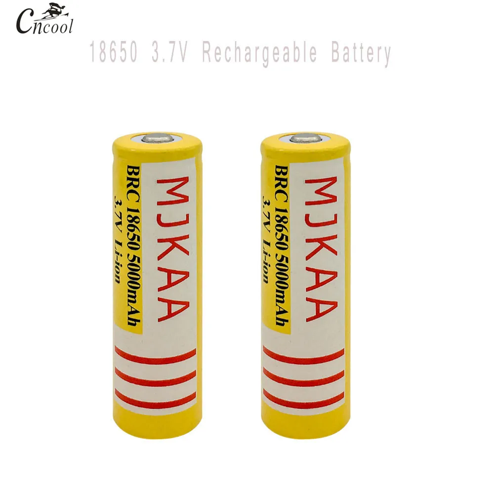 MJKAA 3 7 В 5000 мАч 18650 Перезаряжаемые Батарея (не AA Батарея) литий ионный Bateria для